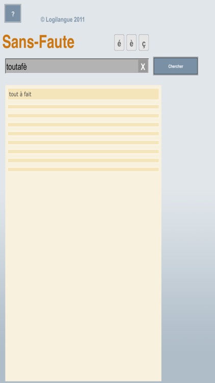 Sans-Faute_Mobile screenshot-3