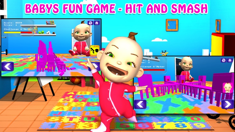 Babys Fun Game - Hit And Smash screenshot-4