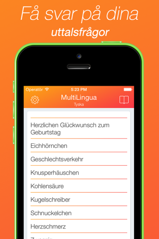 MultiLingua - Pronunciation Tool (Spanish, German, French, Chinese and many other languages) screenshot 2
