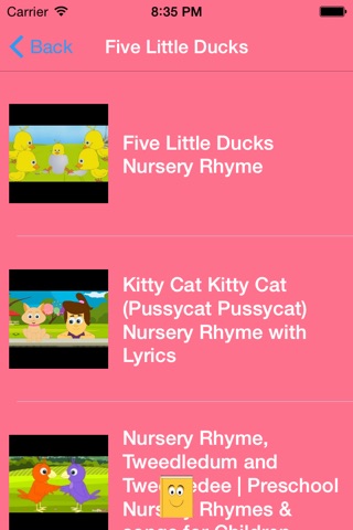 Cute Learning Club - Best Nursery Songs & Rhymes screenshot 4
