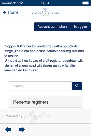 Klopper & Kramer uitvaartzorg screenshot 4