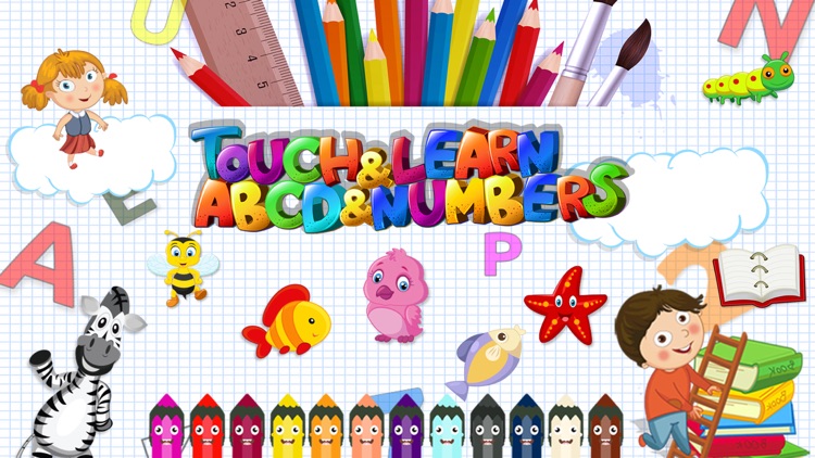 Touch & Learn ABCD & Numbers
