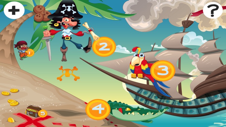 A Crazy Pirate-s Captain Hook Teach-ing Kid-s Game-s to Spot the Shadow screenshot-4