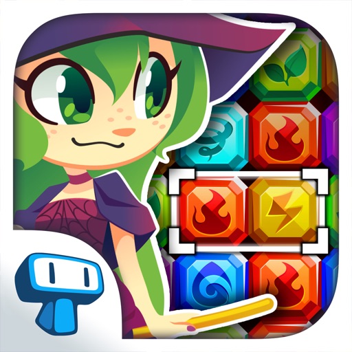 Magic Match - Matching Puzzle Game with Mage Characters Icon