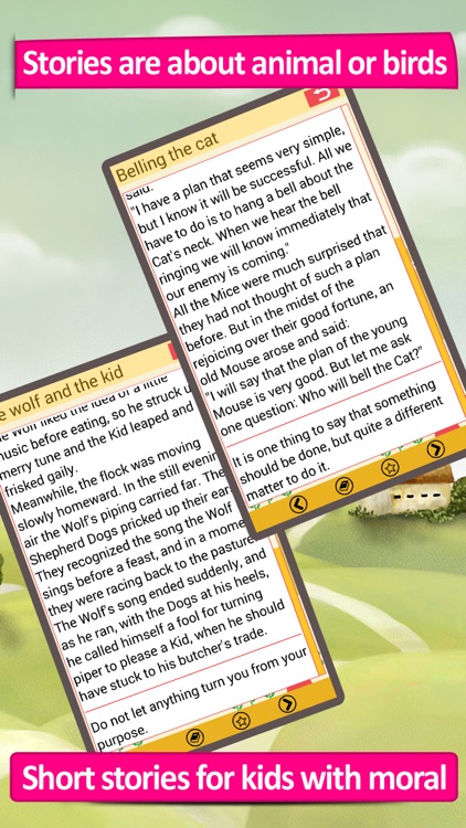 Aesop's Fables, short stories for kids, read to your toddler as bedtime lullaby screenshot-3