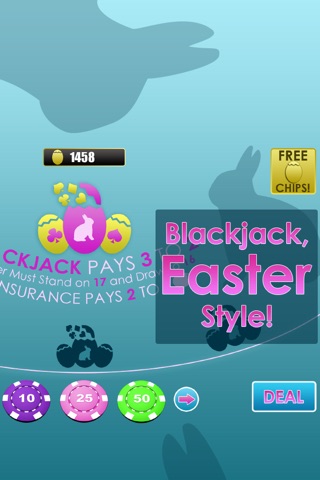 Easter Blackjack screenshot 2