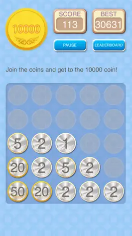 Game screenshot coin10000-join the coins to get 10000 hack