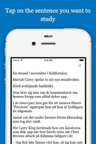 Learn Swedish browsing the web - Immersion screenshot 2