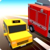 Blocky Racer: Traffic Rush 2015