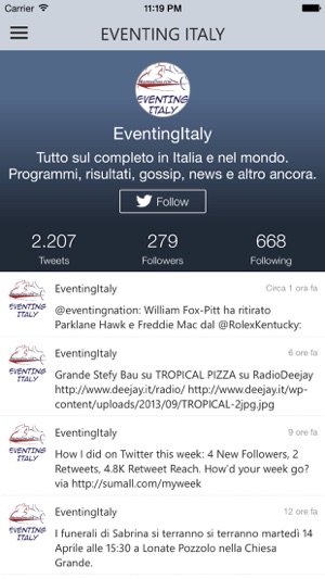 Eventing Italy(圖5)-速報App