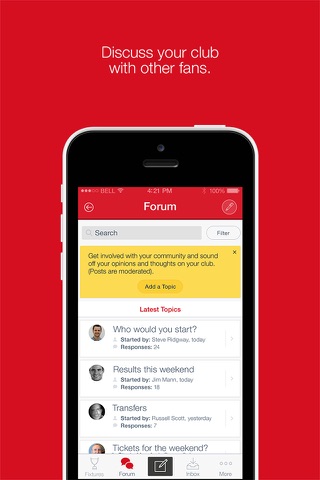 Fan App for Walsall FC screenshot 2