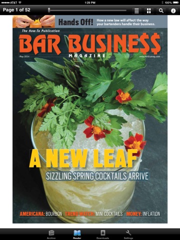 Скриншот из Bar Business Magazine