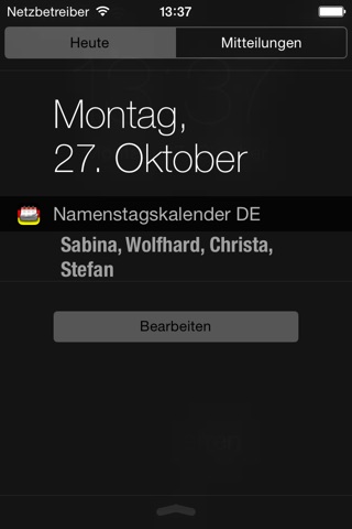 Namenstagskalender DE screenshot 4