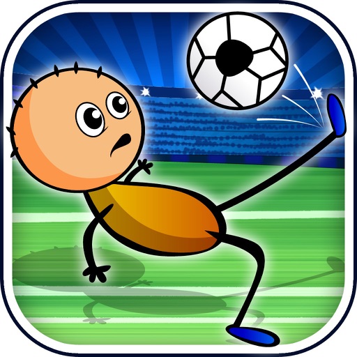 Stickman Soccer Kick Flick - Goalie Catch- Pro iOS App