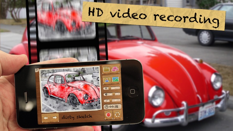 Pencil Camera HD - Real cartoon camera FX screenshot-3
