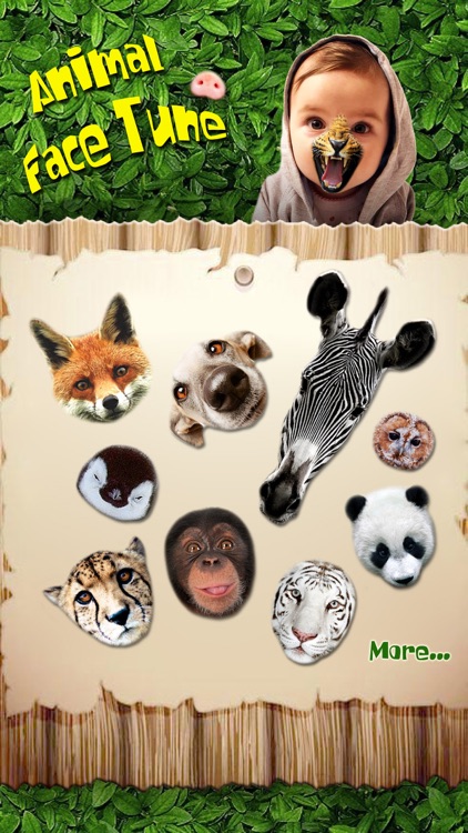 Animal Face Tune Pro - Sticker Photo Editor to Blend, Morph and Transform Yr Skin with Wild Animal Textures