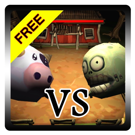Cow vs Zombies Free iOS App