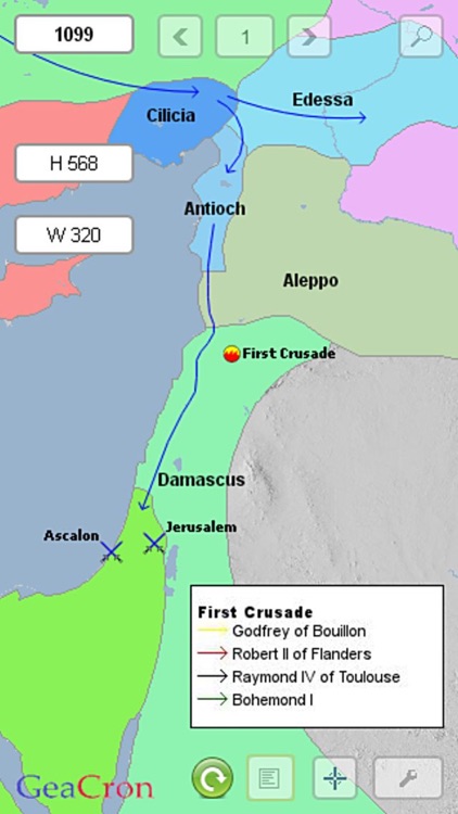 GeaCron History Maps screenshot-3