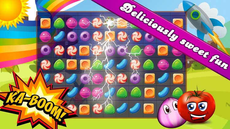 Candy Mania Puzzle Deluxe PRO - Match and Pop 3 Candies for a Big Win