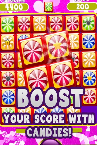 Candy Switch Mania - Rubik Liked Match 4 Crushing Candy Game to Test Your Finger Speed & Strategy to Solve the Puzzle & Discover Magical Candies to Boost Your Score! screenshot 2