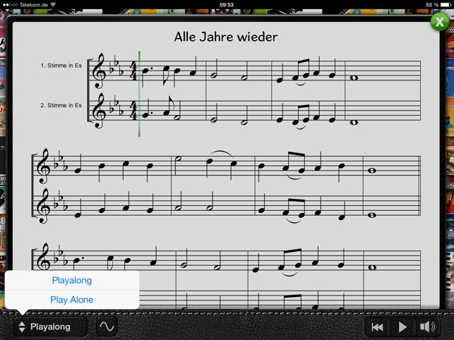 Weihnachtslieder in Bb(圖4)-速報App