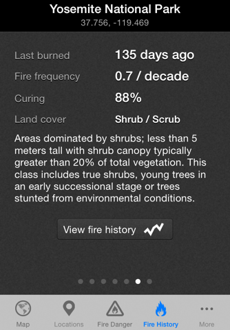 AFIS Wildfire Map screenshot 3