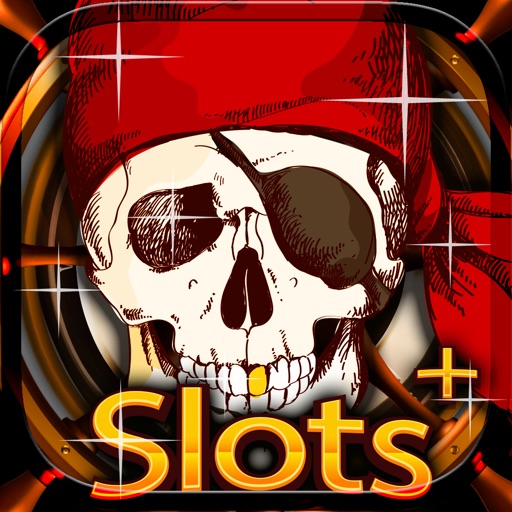 `` Golden Pirate's Treasure Slots PRO `` - Spin the pirate kings wheel to win the caribbean casino icon