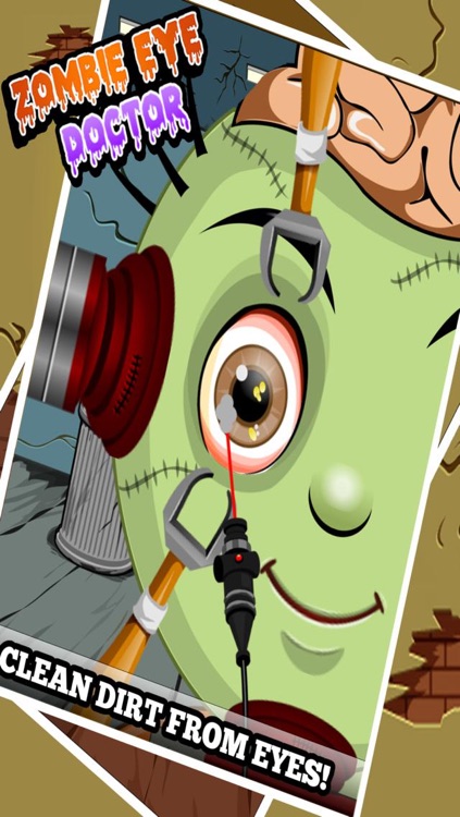 Zombie Surgeon - The Little Monster Eye Doctor Makeover Game