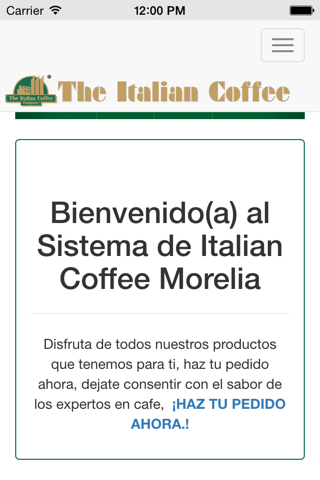 Italian Coffee Morelia screenshot 3
