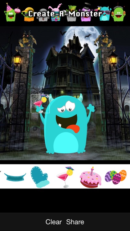 Create-A-Monster - Create cool Monsters! Have fun with your kids!