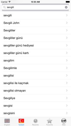 Turkish English best dictionary - Türkçe İngilizce Sözlük(圖5)-速報App