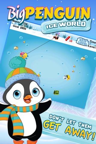 Big Penguin Ice Winter World: Gone Fishing Pro screenshot 2