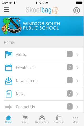 Windsor South Public School - Skoolbag screenshot 2