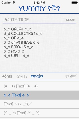 Yummy Fonts, Styles, and Emojis Free screenshot 4