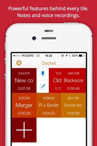 Docket Time Tracking screenshot 2