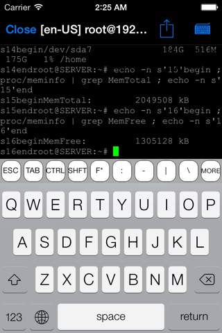 SSH Control screenshot 4