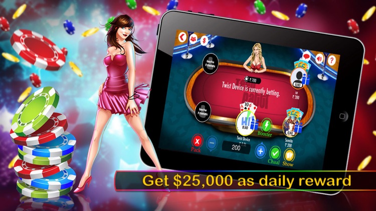 Booster Teen Patti-Three Card Poker