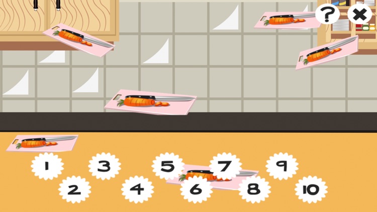 A Kitchen Counting Game for Children: Learning to count with Cooking screenshot-3