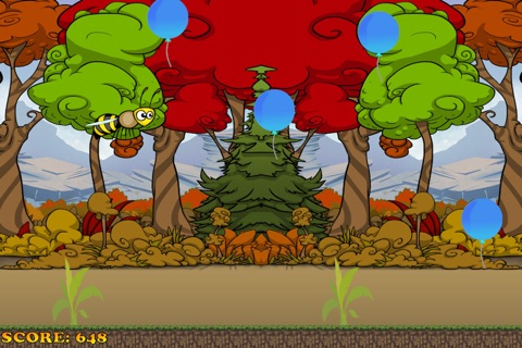 Dizzy Flying Bee Maze - Balloon Avoider Mania screenshot 2