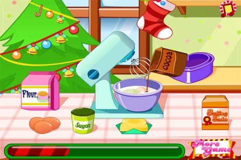 Cooking Cake - Christmas Games screenshot 2