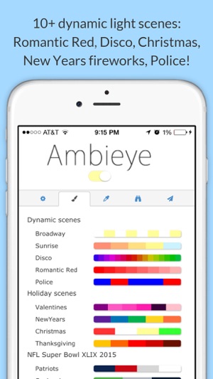 Ambieye for Philips Hue(圖2)-速報App