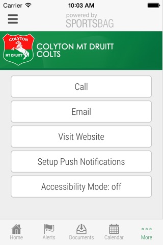 Colyton Mt Druitt Colts - Sportsbag screenshot 4