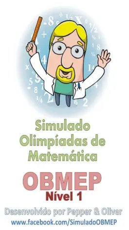 Game screenshot Simulado Olimpíadas de Matemática - OBMEP Nivel 1 mod apk