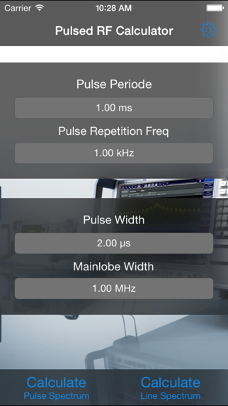 How to cancel & delete Pulsed RF Calculator from iphone & ipad 1