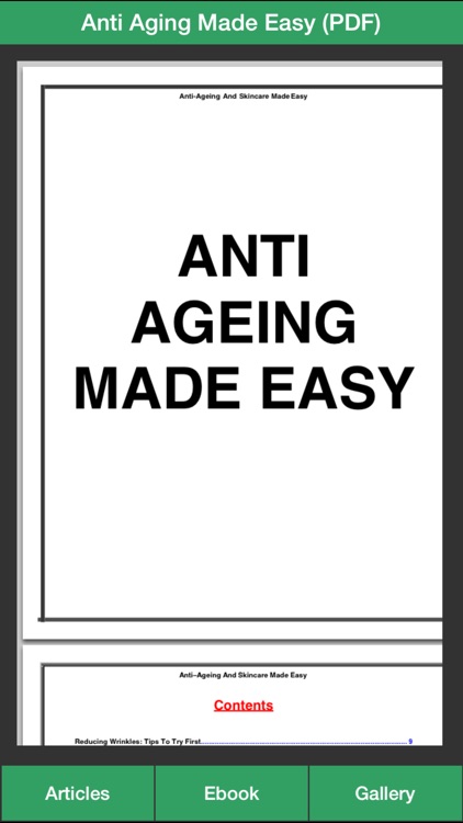 Anti Aging Guide - The Ultimate Guide To Anti Aging For Your Skin ! screenshot-4