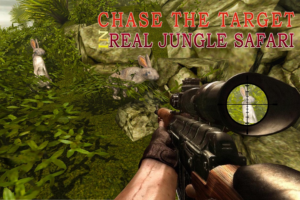 Wild Rabbit Hunter Simulator – Shoot jungle animals in this sniper simulation game screenshot 2