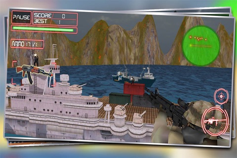 Modern Army helicopter Strike : Military Gunship Black ops Assault screenshot 4