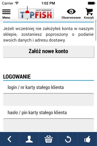 Sklep Topfish.pl screenshot 2