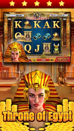 `` Throne of Egypt Treasures Slots `` - Spin the Pharaoh Whe(圖1)-速報App