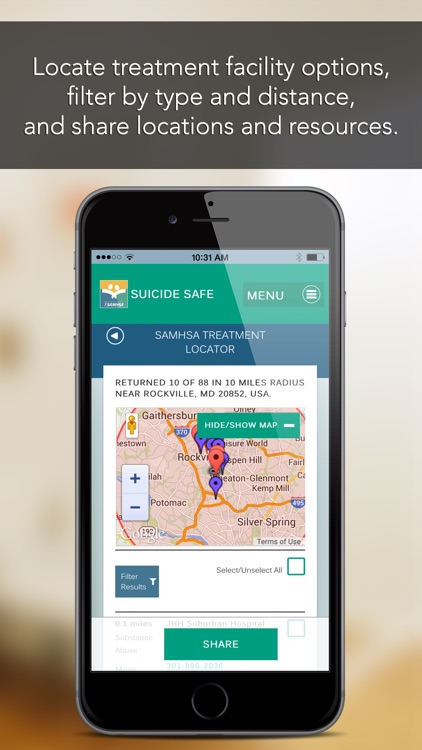 Suicide Safe by SAMHSA ‒ The Suicide Prevention App for Primary Care and Behavioral Health Providers screenshot-3